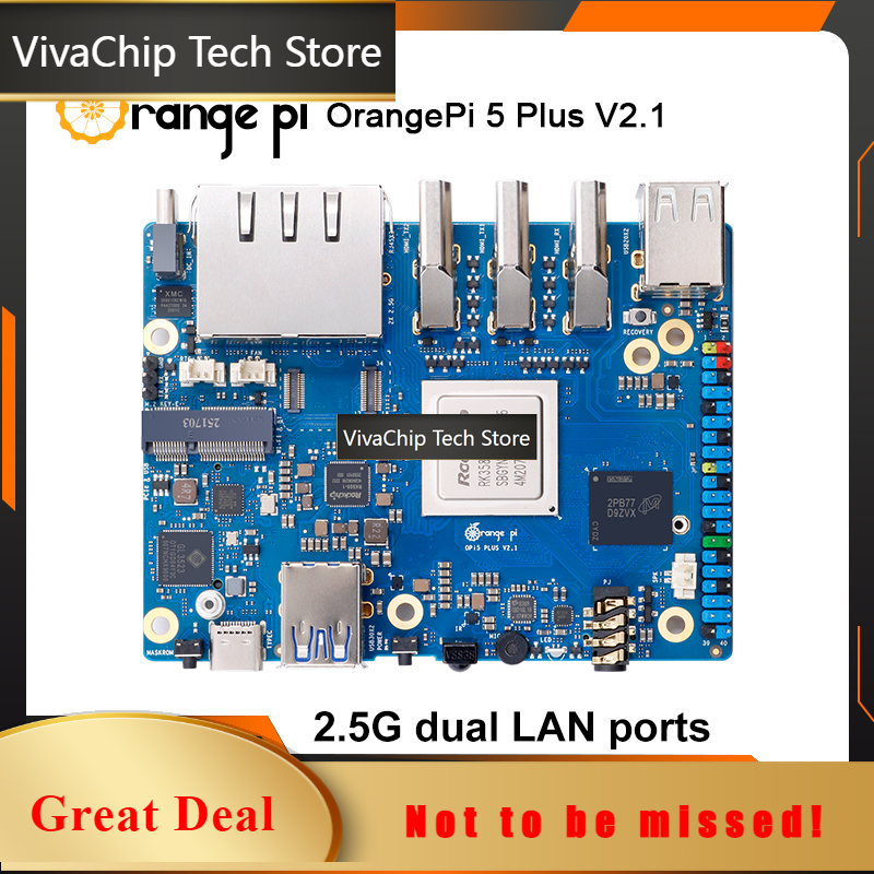 Orange Pi 5 Plus 16Gb - VivaCTOrange Pi 5 Plus V2.1 Verison
