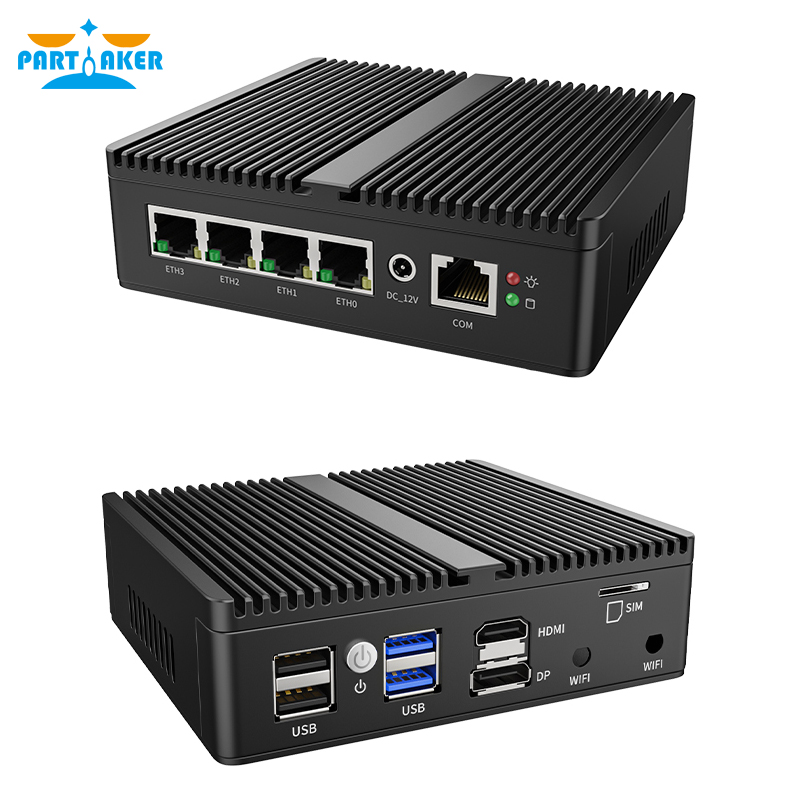 Partaker Mini PC N5105 N150 J4 - Pfsense Firewall Router 2.5G 4 I226 评论和价格