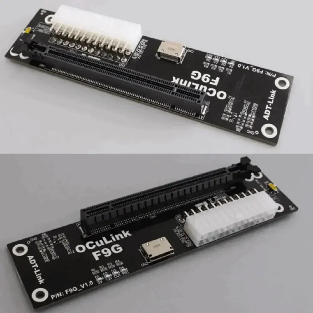 F9G 64Gbps OcuLink to PCIE 4.0 - Oculink Egpu Mini Pc 评论和价格