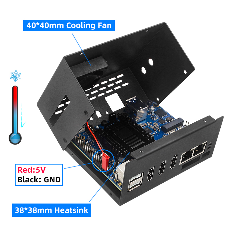 Orange Pi 5 Plus Metal Case wi - Orange Pi 5 Plus 16Gb 评论和价格