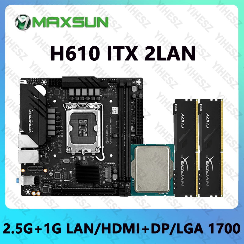H610 ITX Motherboard Set With  - Lga1700 Itx Motherboard Ddr5 评论和价格