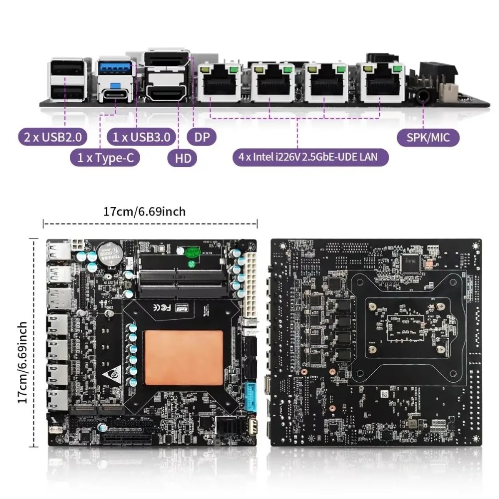 ITX NAS Motherboard with 11th  - Nas Motherboard 8 Sata Mini Itx 评论和价格