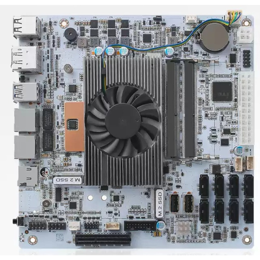 Mini‑ITX White M11 NAS Motherb - Nas Motherboard 8 Sata Mini Itx 评论和价格