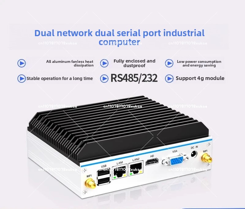 Mini Industrial PC - Quad-Core - Fanless Industrial Pc Rs485 Core I7 评论和价格