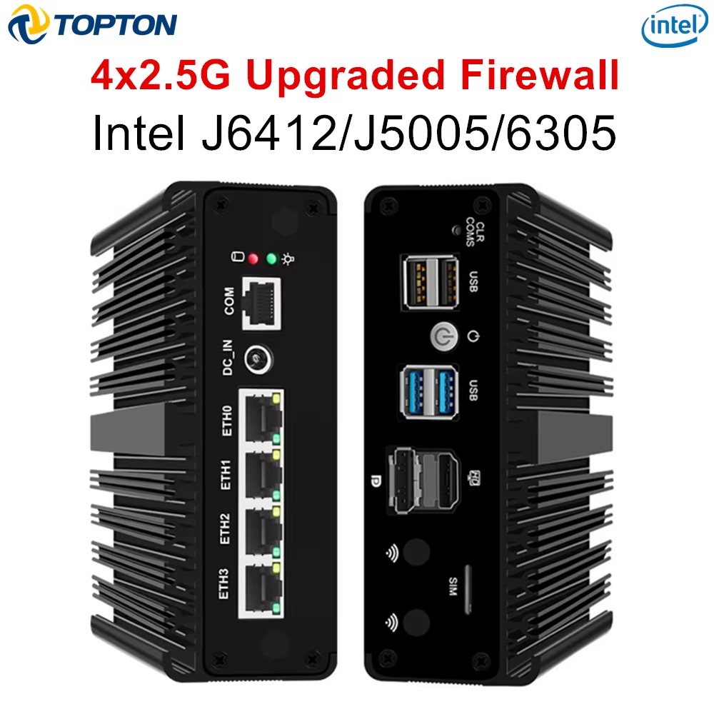 Intel N150 Mini PC Firewall Ro - Pfsense Firewall Router 2.5G 4 I226 评论和价格
