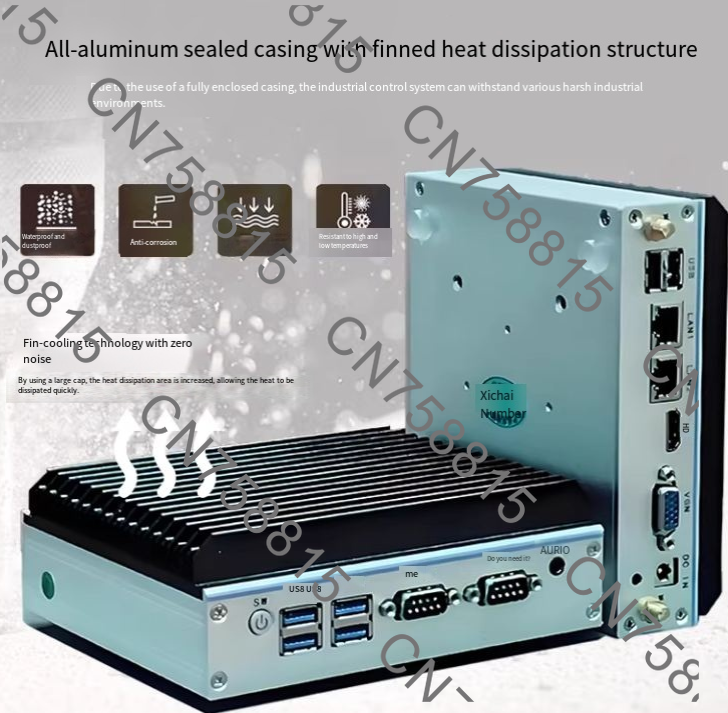 Dual LAN/Serial RS485, Fanless - Fanless Industrial Pc Rs485 Core I7 评论和价格