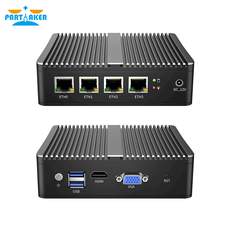Partaker Fanless pfSense Route - Pfsense Firewall Router 2.5G 4 I226 评论和价格