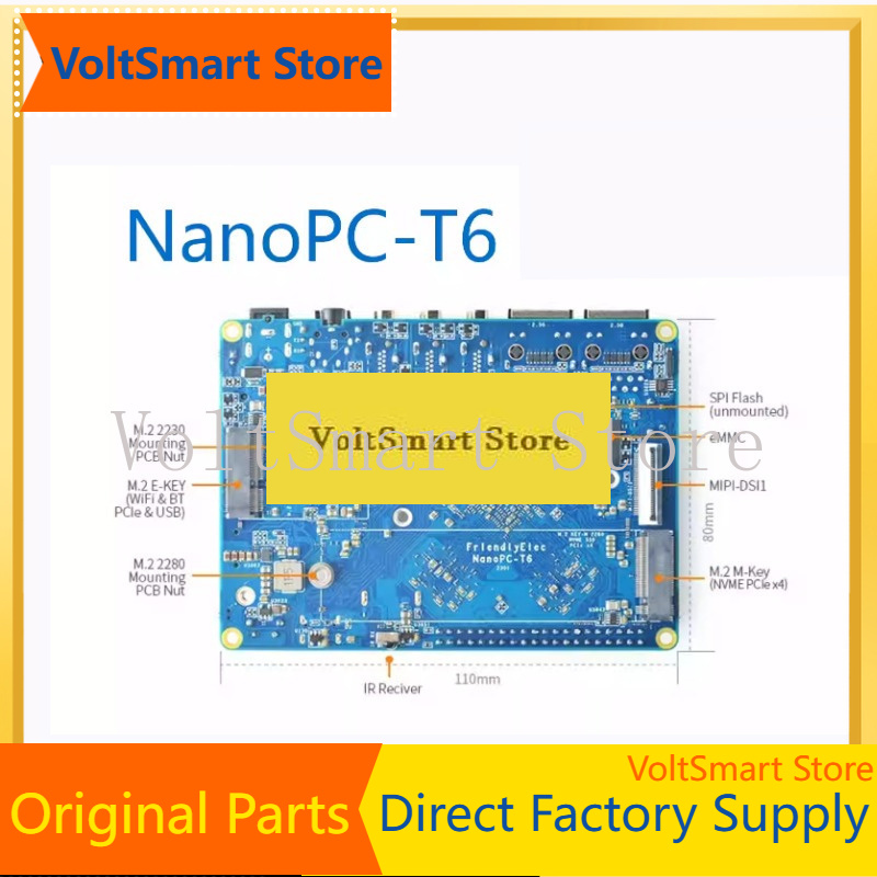VoltSNanopc T6 Development Boa - Rockchip Rk3588 Development Board 评论和价格
