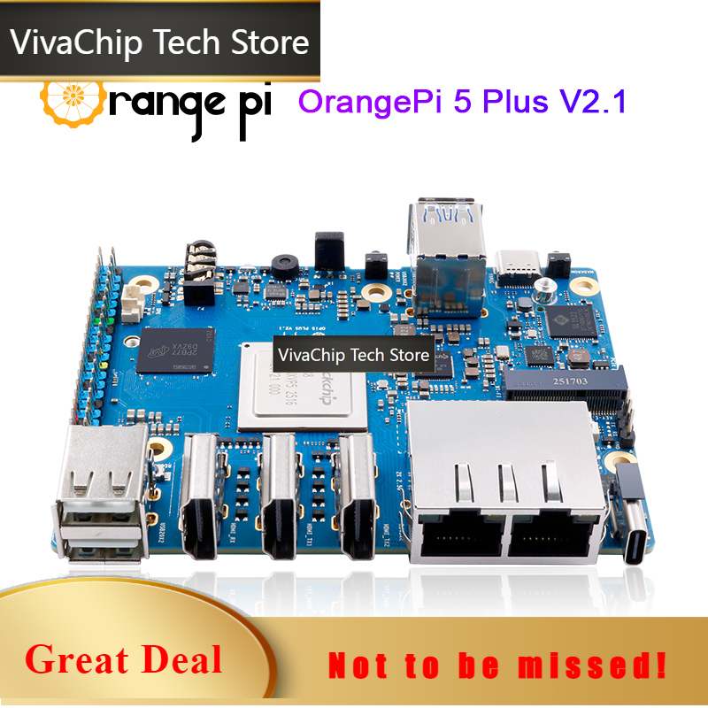 VivaCTOrange Pi 5 Plus Mini PC - Orange Pi 5 Plus 16Gb 评论和价格