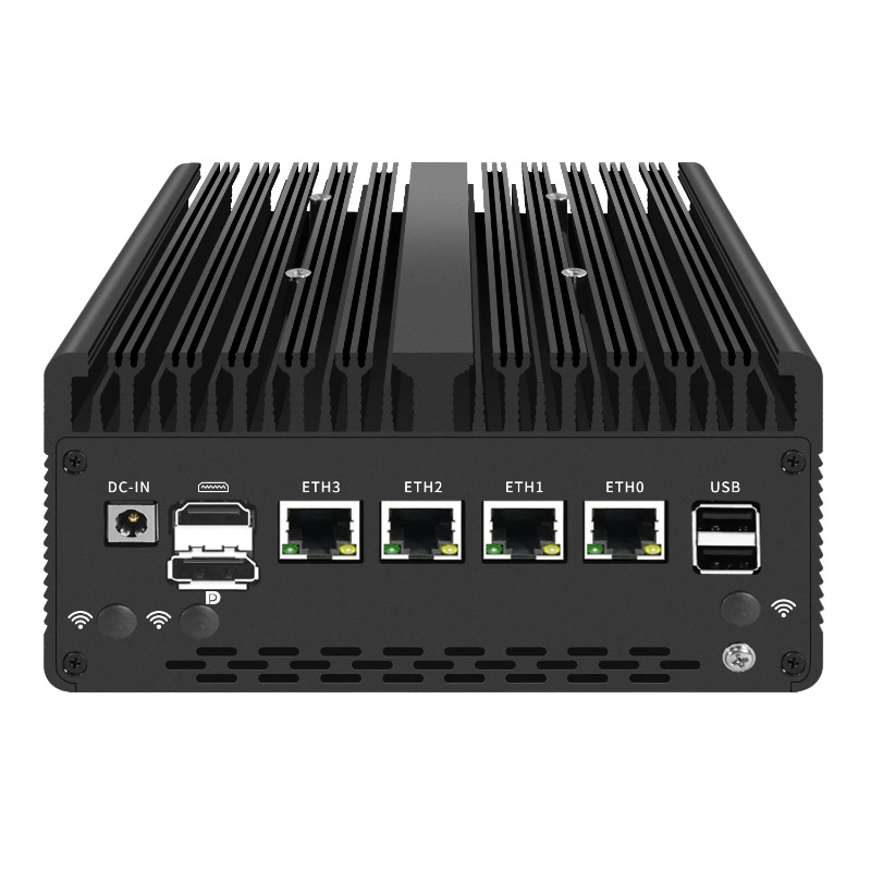 Fanless Mini PC Pentium 8505/C - Pfsense Firewall Router 2.5G 4 I226 评论和价格