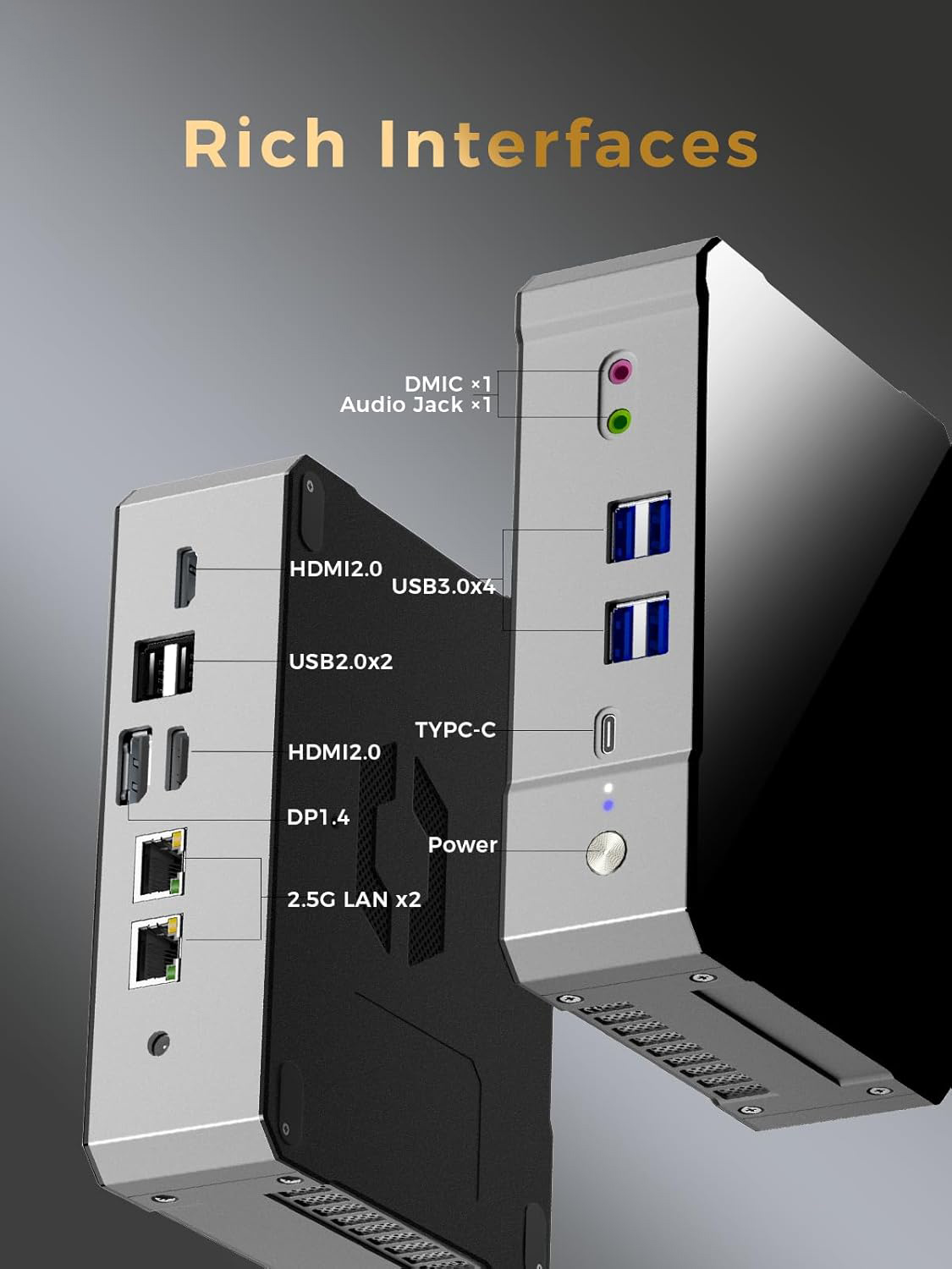 Yohirs 13th Gen i9 13900H i7 1 - Intel Core I9 13900H Mini Pc 评论和价格